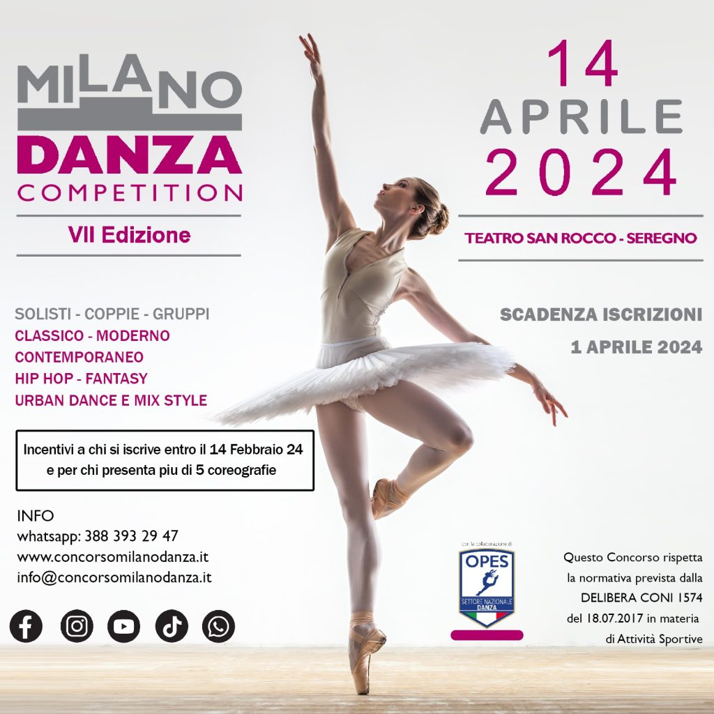 MILANO DANZA COMPETITION | Studio Gem