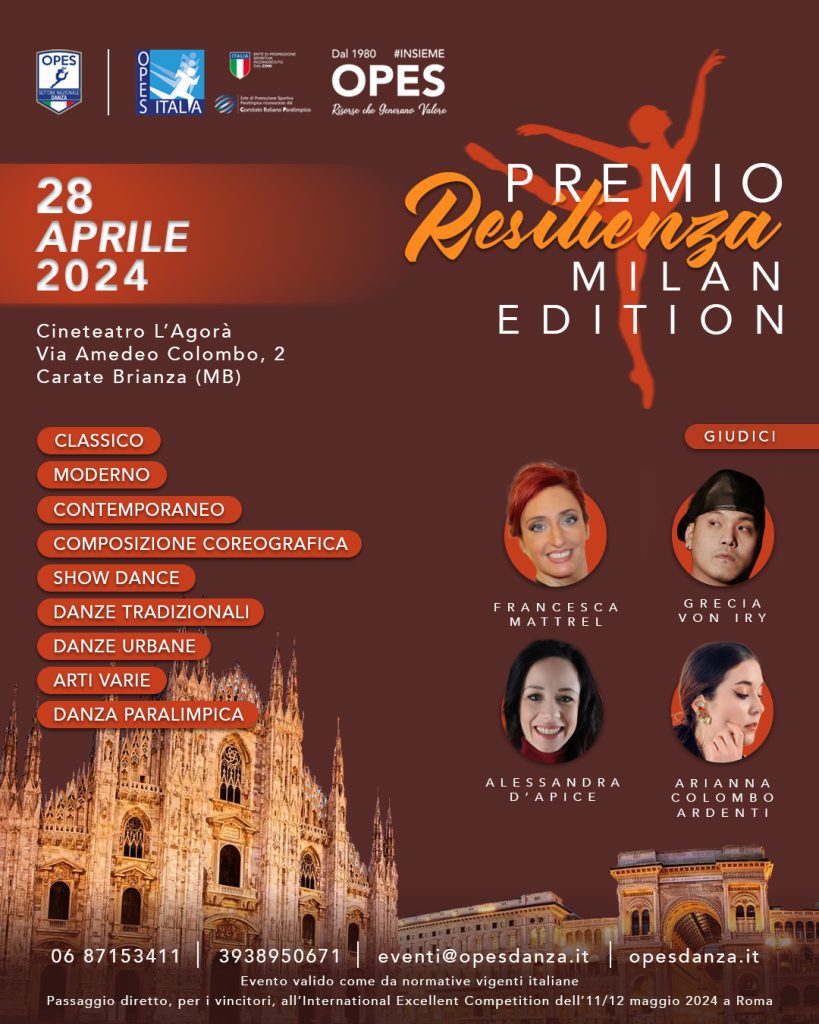 Resilienza Milan Editiongiudici 4 | Studio Gem