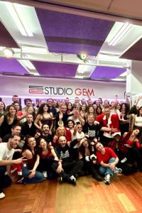 festa di natale studio gem milano danza ballo fitness | Studio Gem